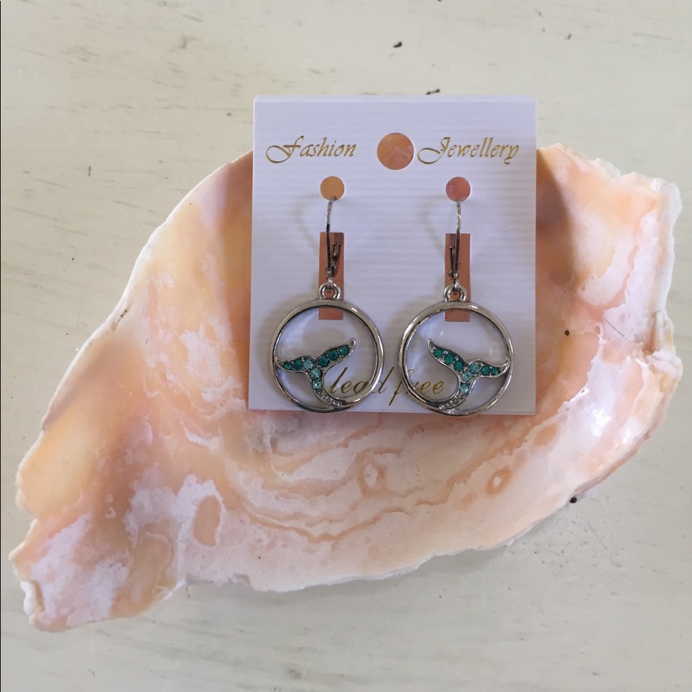 Whale Tail Earrings